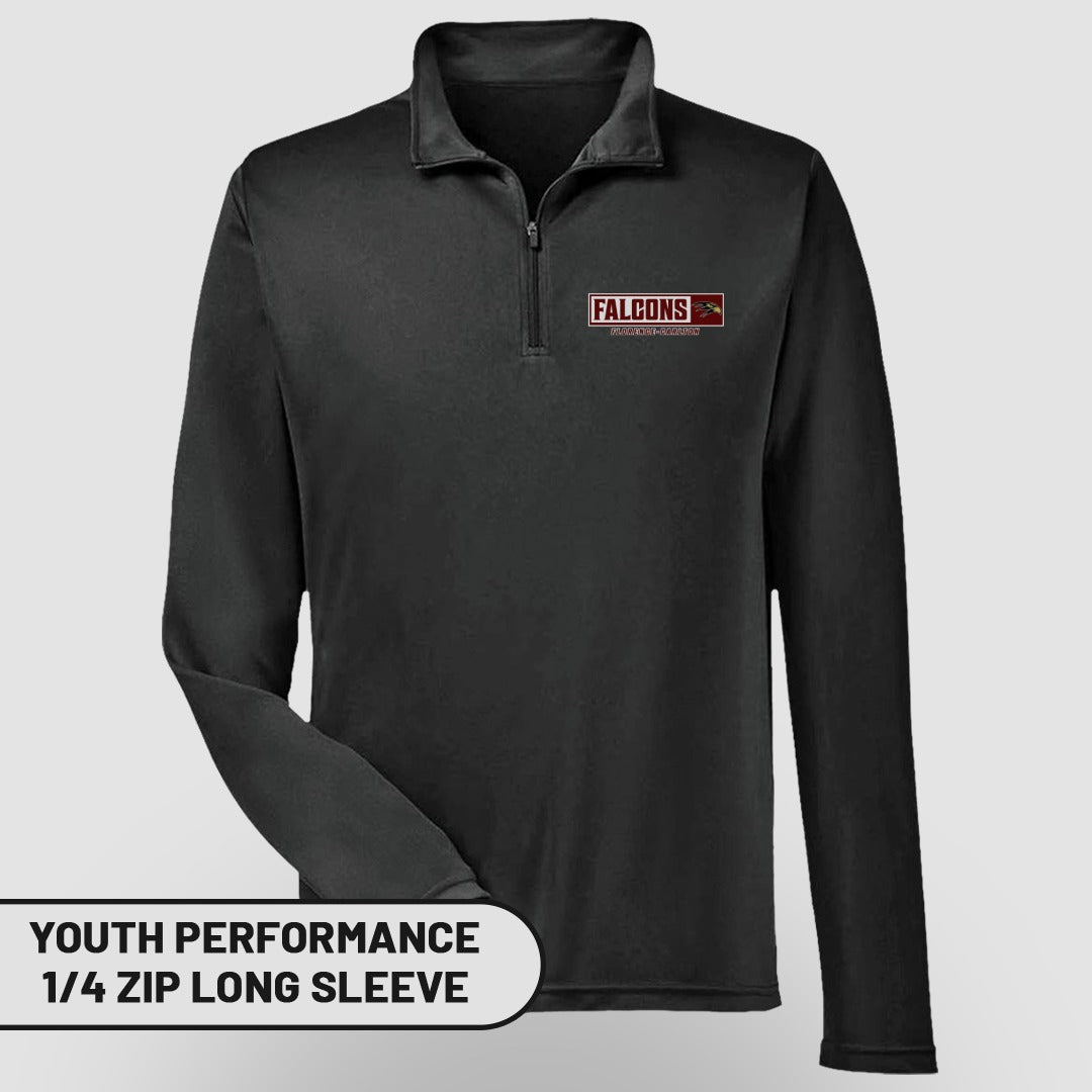 Youth Performance 1/4 Zip Long Sleeve product