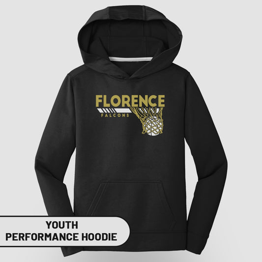 Florence Falcons Youth Performance Hoodie