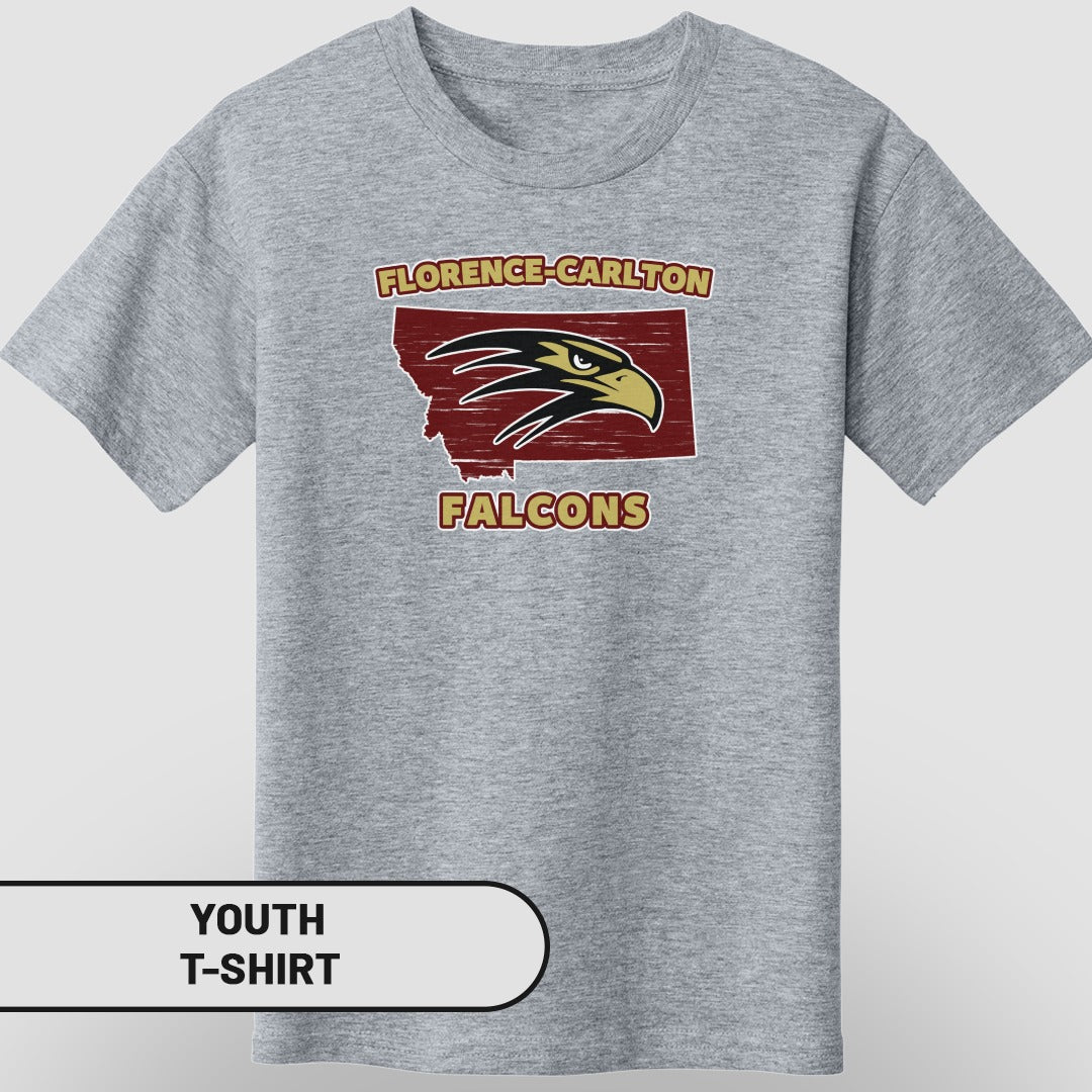 Florence-Carlton Falcons Youth T-Shirt