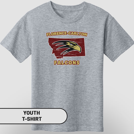 Florence-Carlton Falcons Youth T-Shirt