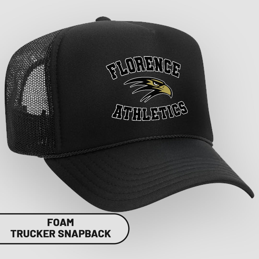Florence Athletics Foam Trucker Snapback Hat