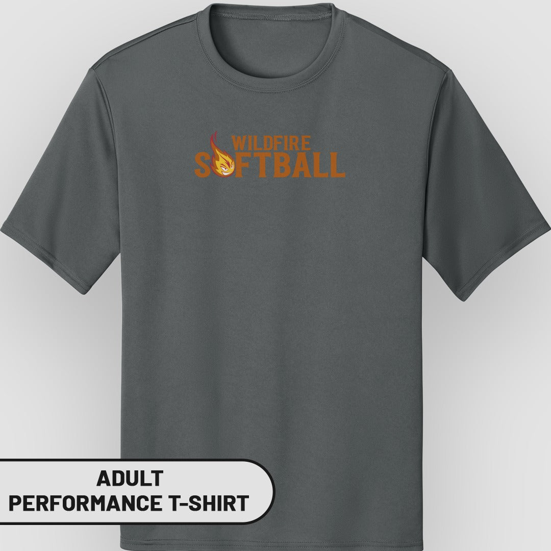 Wildfire Softball Adult Performance T-Shirt