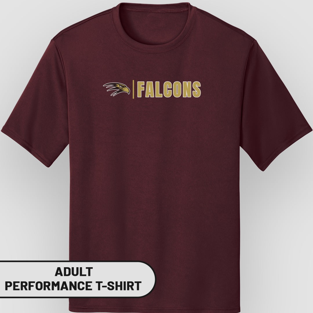 Falcons Adult Performance T-Shirt Product