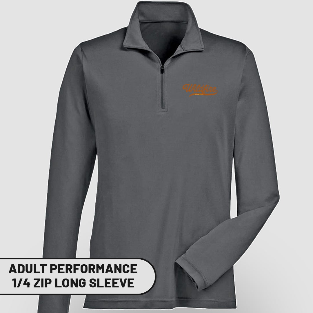 Adult Performance 1/4 Zip Long Sleeve product