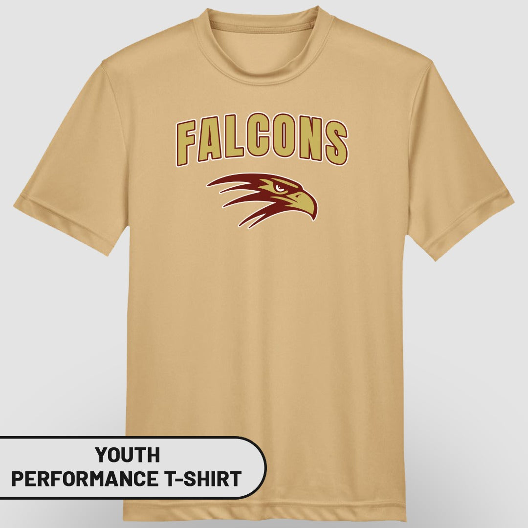 Falcons Youth Performance T-Shirt for Active Lifestyle