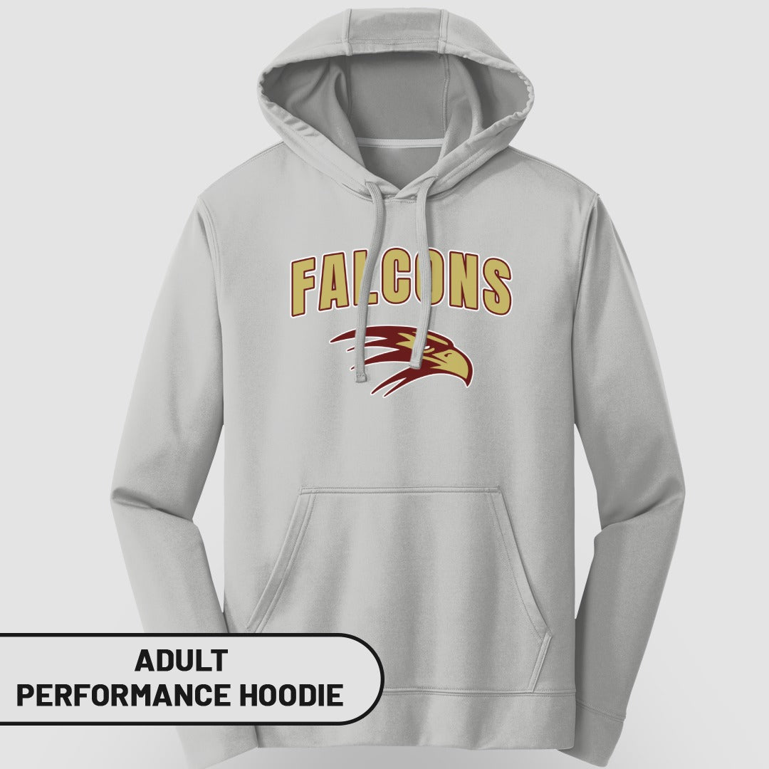 Falcons Adult Performance Hoodie