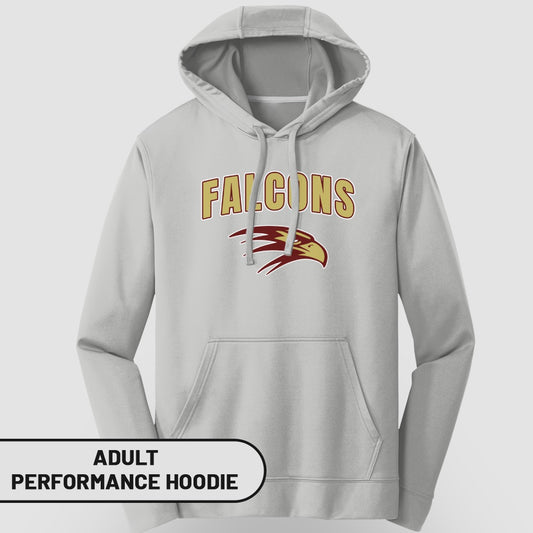 Falcons Adult Performance Hoodie