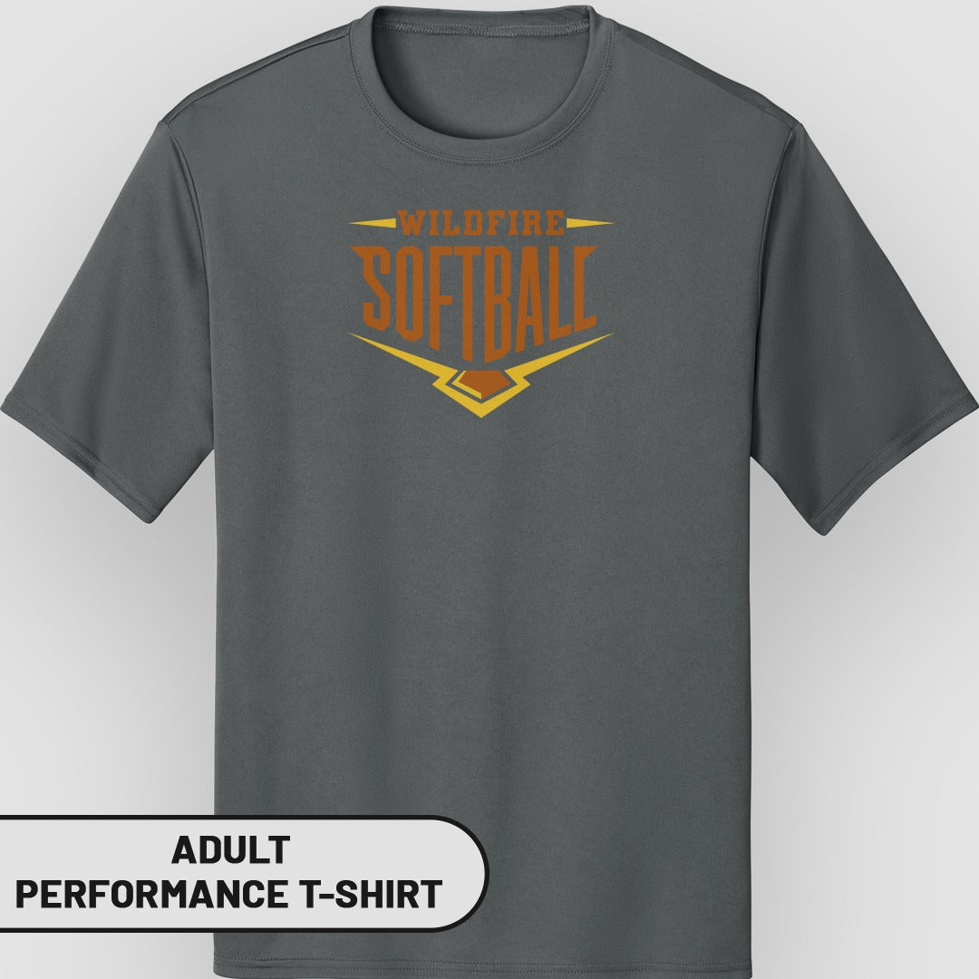 Wildfire Softball Adult Performance T-Shirt