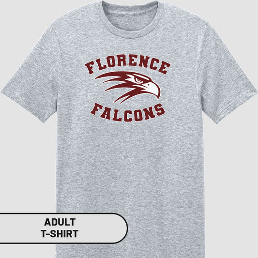 Florence Falcons Graphic Adult T-Shirt
