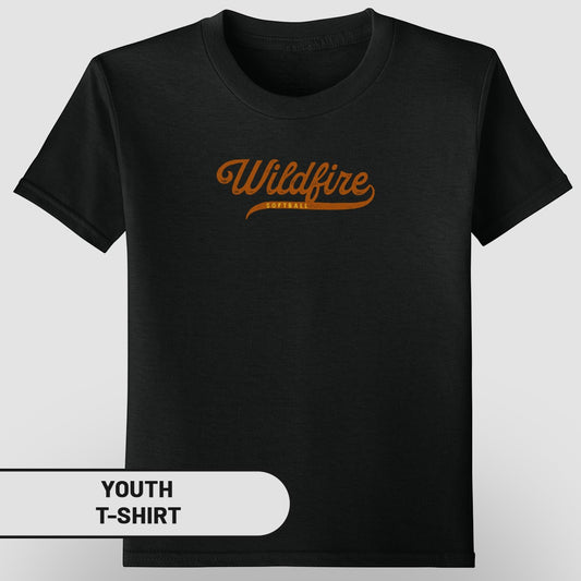 Wildfire Softball Printed Youth T-Shirt