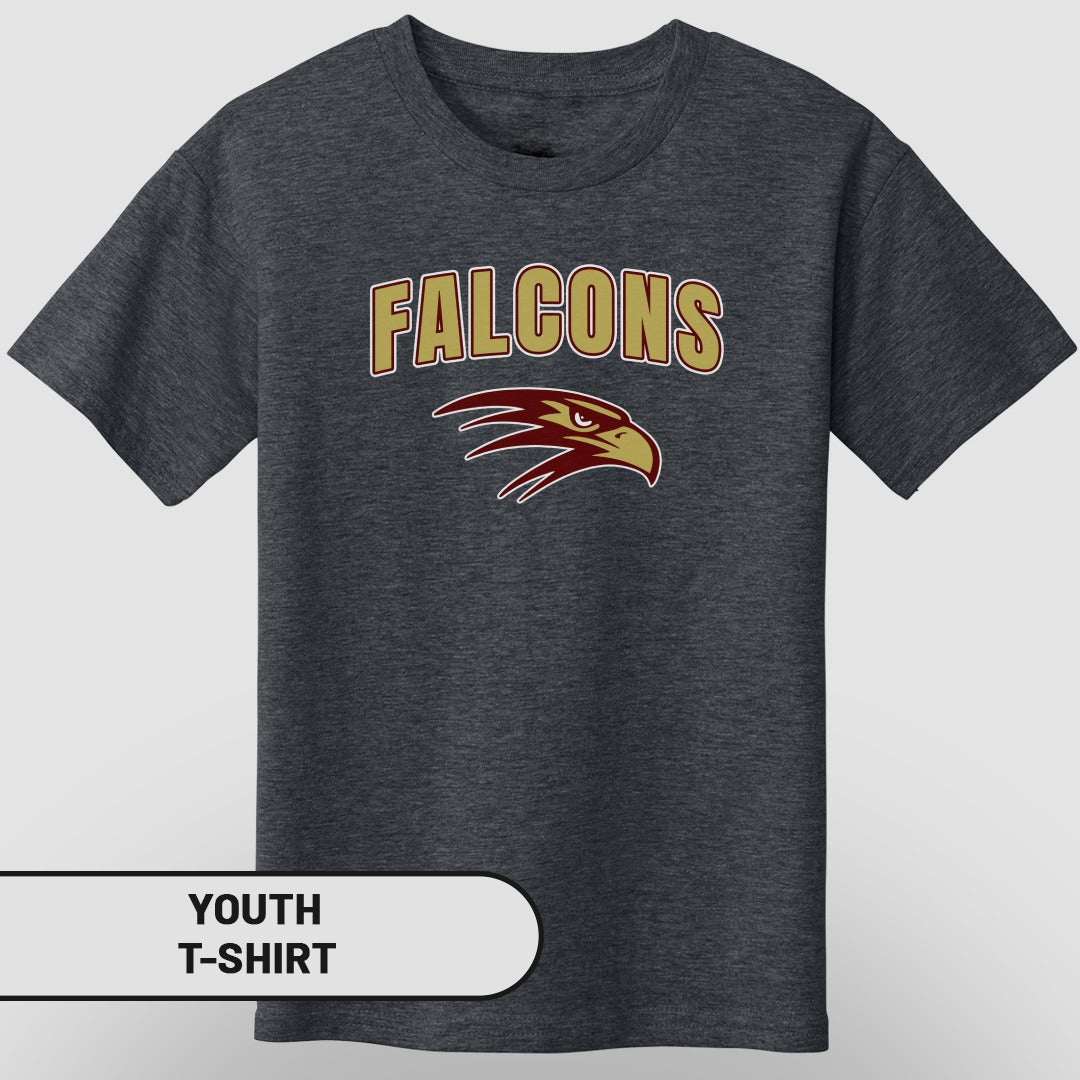 Falcons Youth T-shirt with Bold Athletic Design