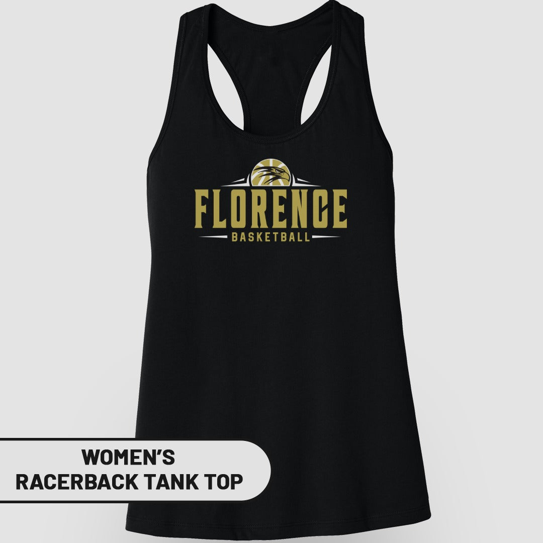 Florence Basketball Women's Racerback Tank Top