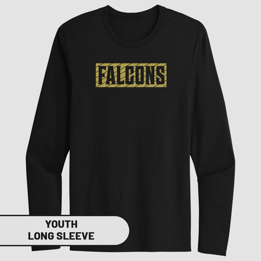Falcons Youth Long Sleeve Shirt Kids Apparel