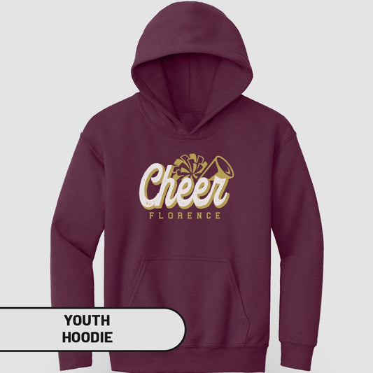 Cheer Florence Youth Hoodie