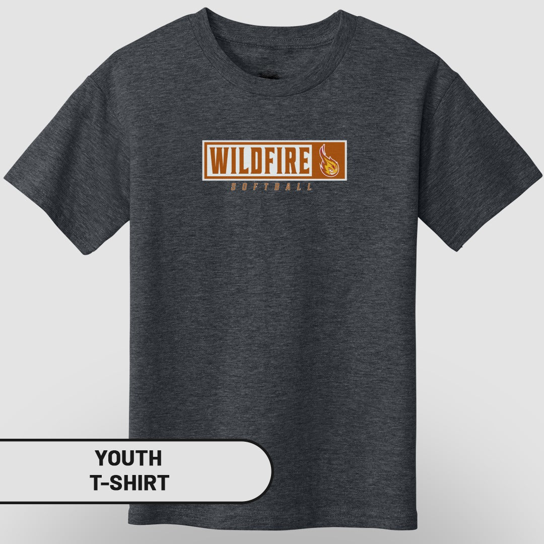 Youth Wildfire Softball Graphic T-shirt