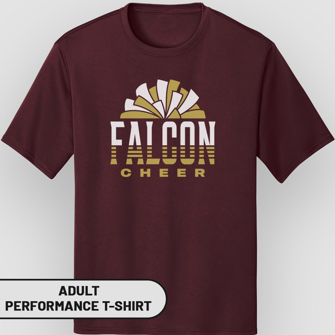 Falcon Cheer Adult Performance T-Shirt