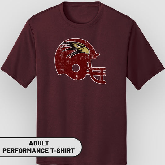 Classic Vintage Football Helmet Graphic T-Shirt