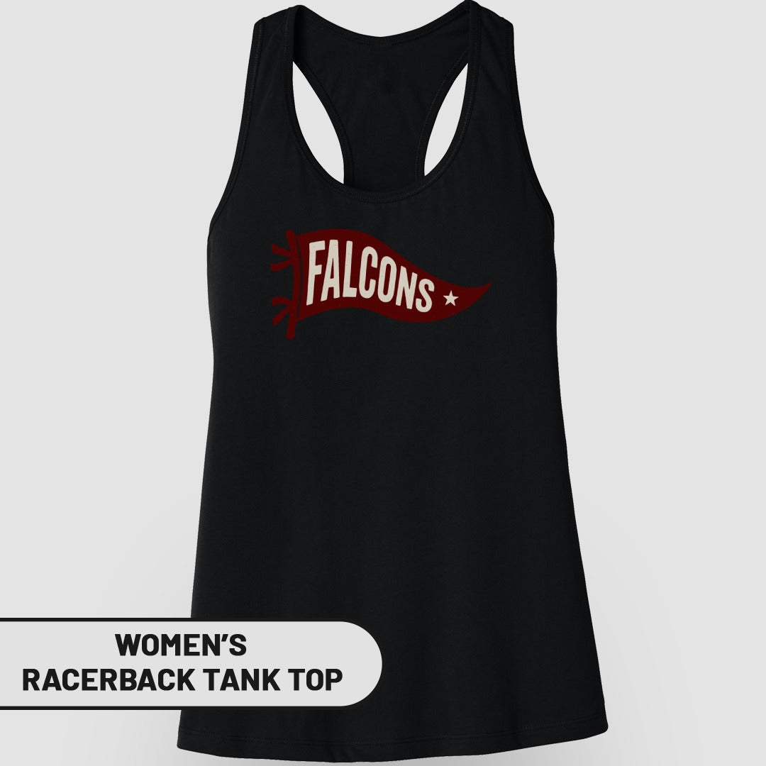 Falcons Women's Racerback Tank Top Sports Apparel