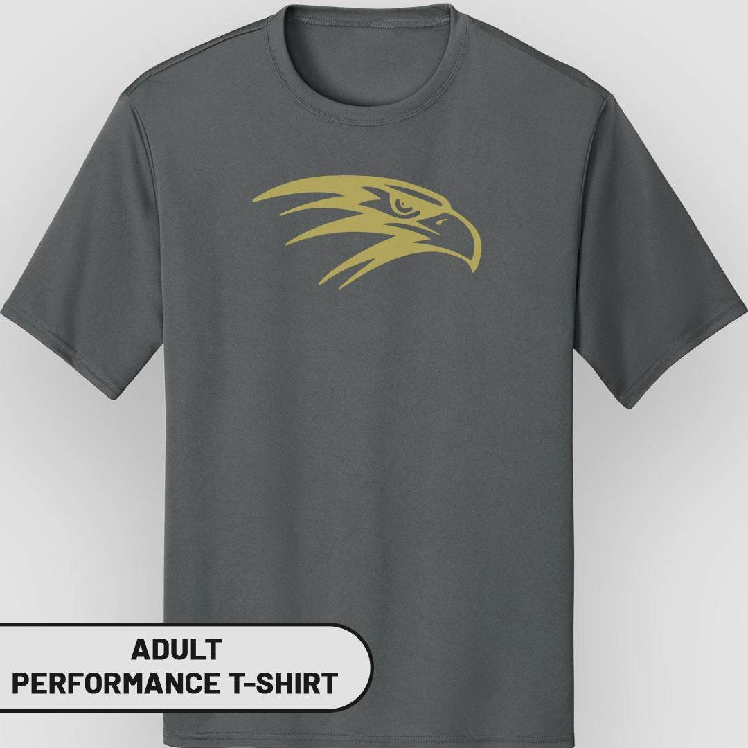 Eagle Design Adult Performance T-Shirt Sportswear