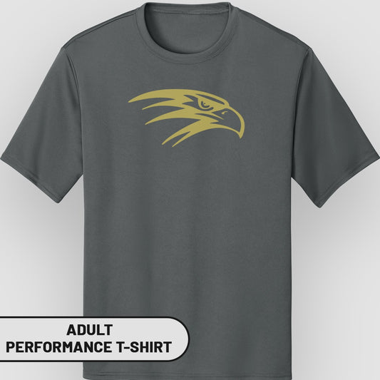 Eagle Design Adult Performance T-Shirt Sportswear