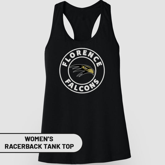 Florence Falcons Women's Racerback Tank Top