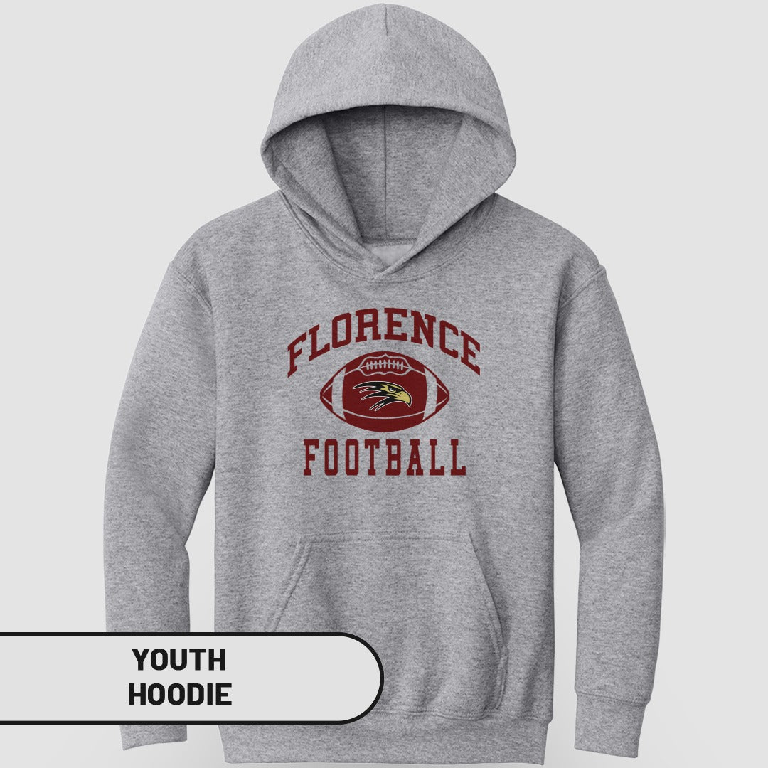 Florence Football Graphic Youth Hoodie