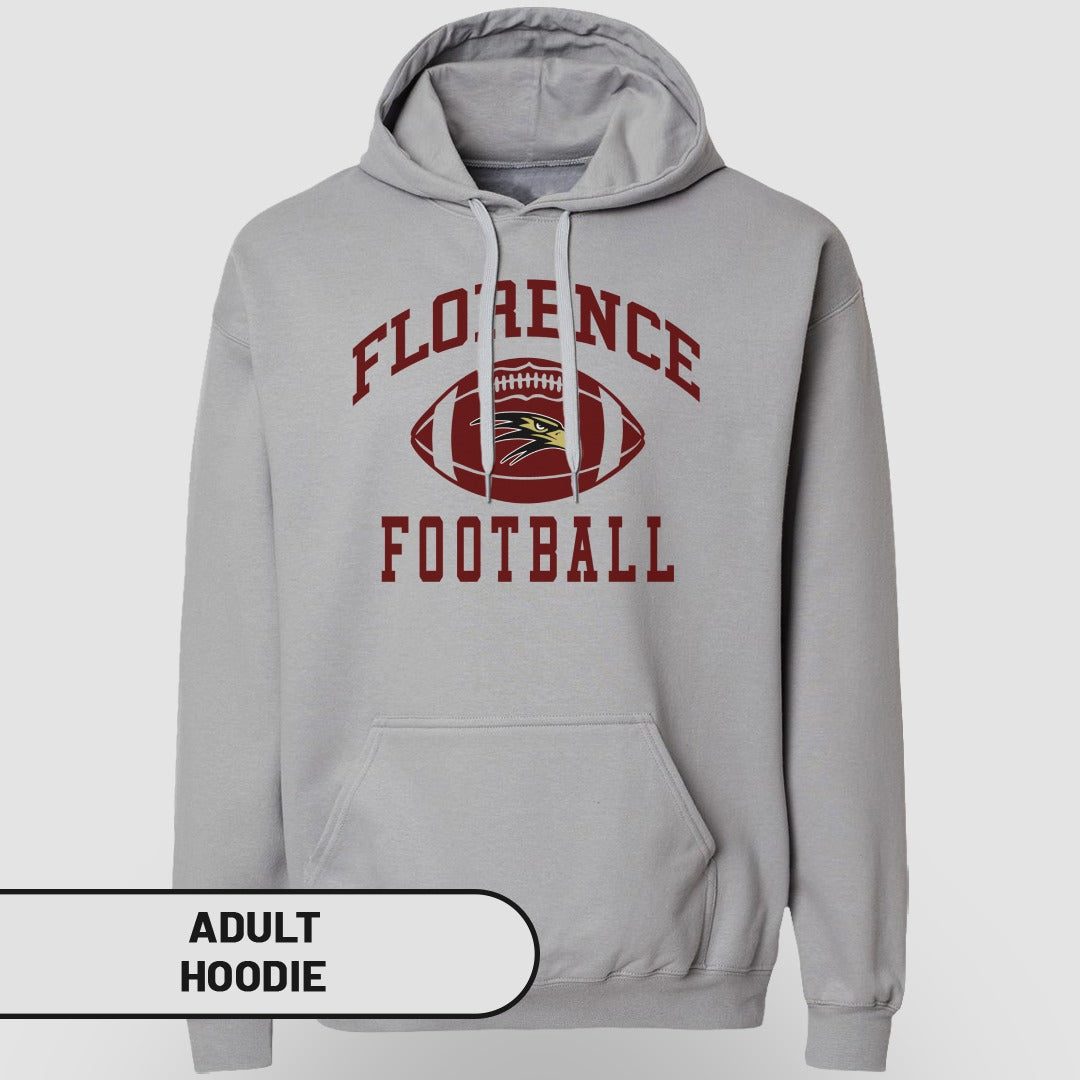 Florence Football Graphic Design Hooded Sweatshirt