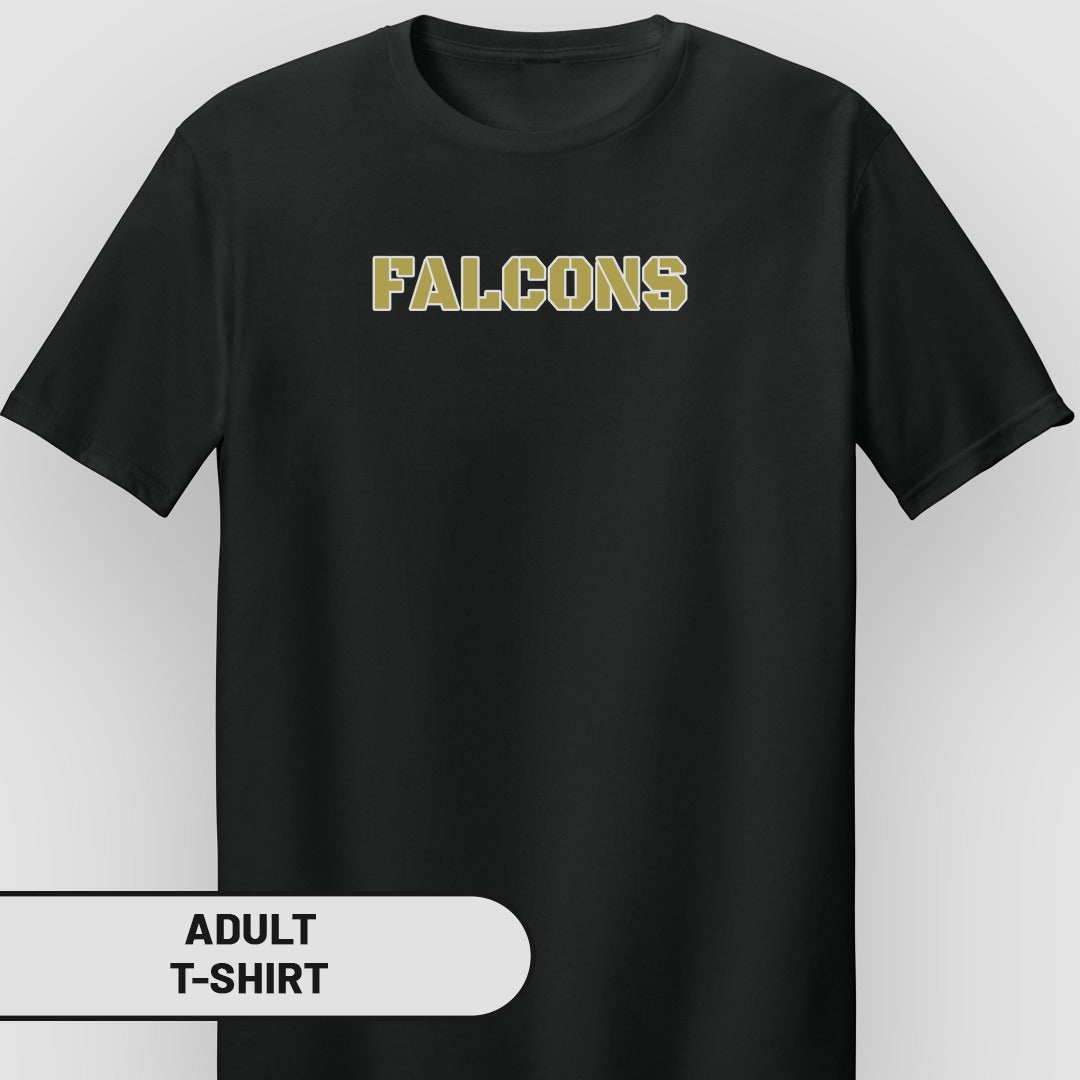 Falcons Printed Graphic Design Adult T-Shirt Product