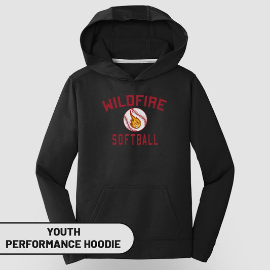 Wildfire Softball Youth Performance Hoodie
