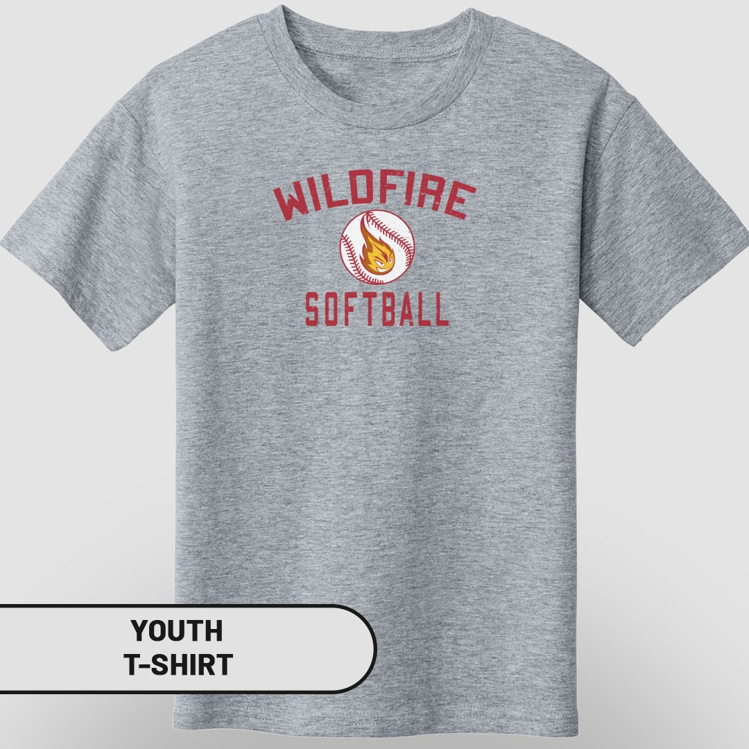 Wildfire Softball Youth T-Shirt Sports Apparel