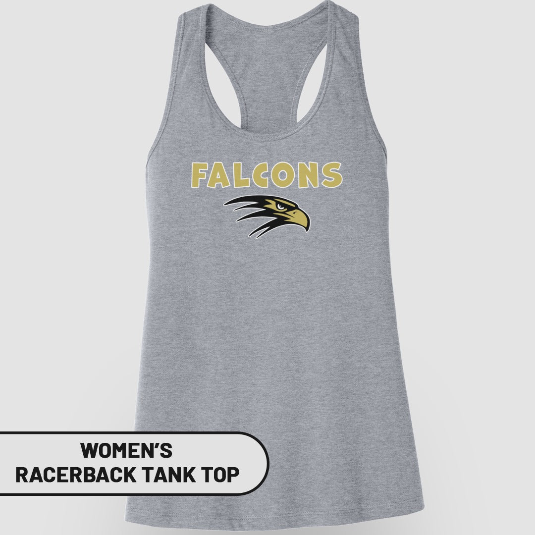 Falcons Women's Racerback Tank Top Apparel
