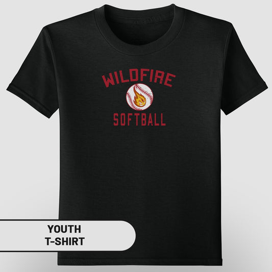 Wildfire Softball Graphic Youth T-Shirt