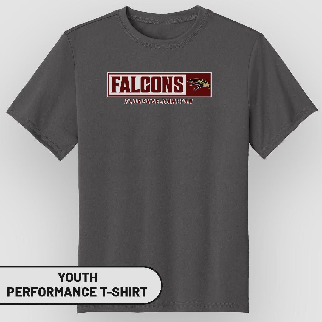 Falcons Florence Carlton Youth Performance T-Shirt