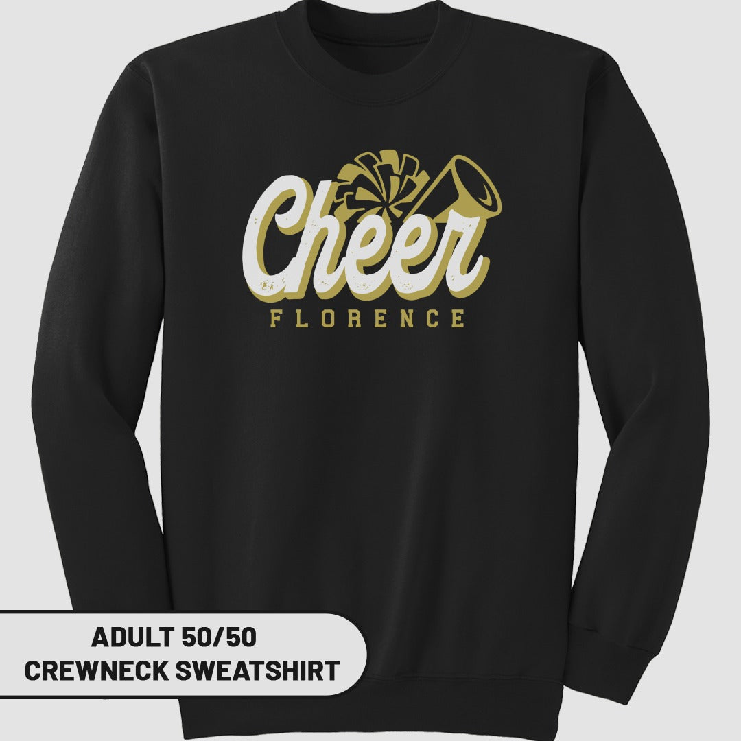 Cheer Florence Adult Crewneck Sweatshirt