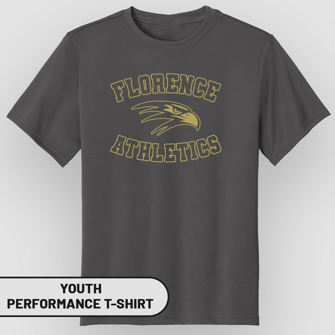Florence Athletics Youth Performance T-shirt