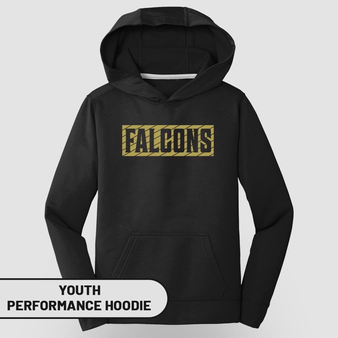 Falcons Youth Performance Hoodie