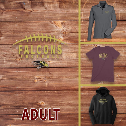 Adult - Falcons Football Laces | FCSA-023