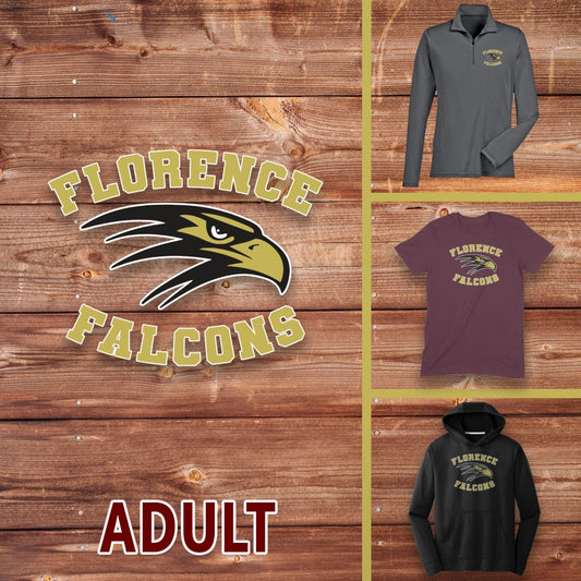 Adult - Golden Varsity Florence Falcons | FCSA-022