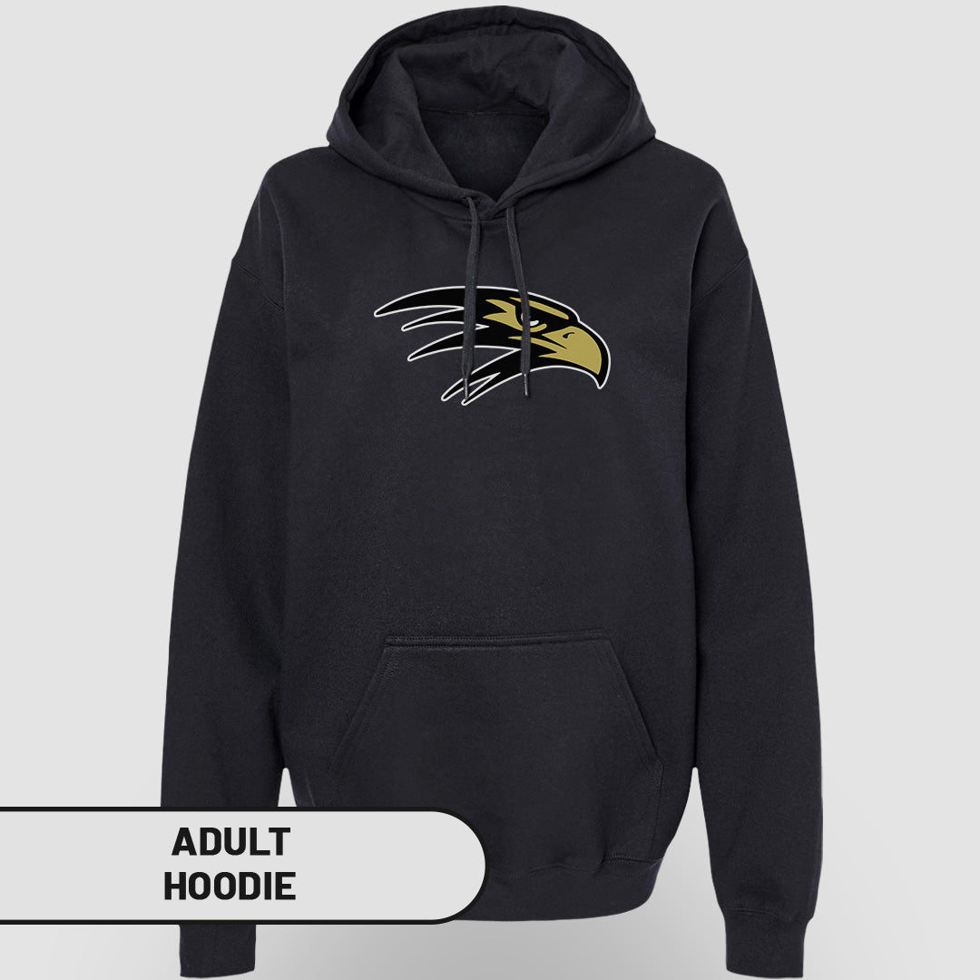 Adult Hoodie Falcon Head | FCS-001