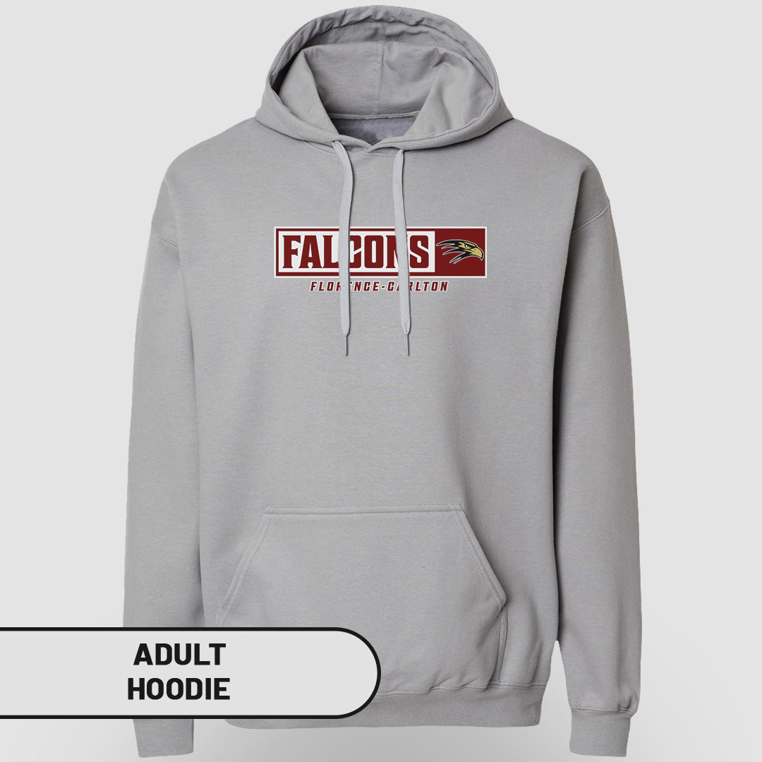 Adult Hoodie Rectangle Falcons | FCS-002