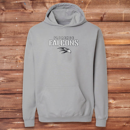 Adult - Black & White Stencil Falcon | FCSA-026BW