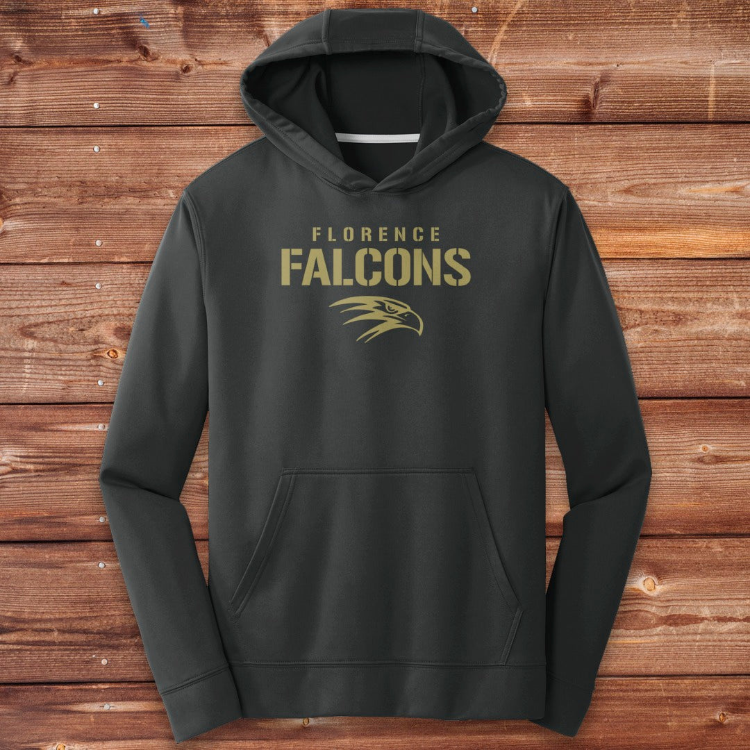 Adult - Golden Stencil Falcons | FCSA-026G