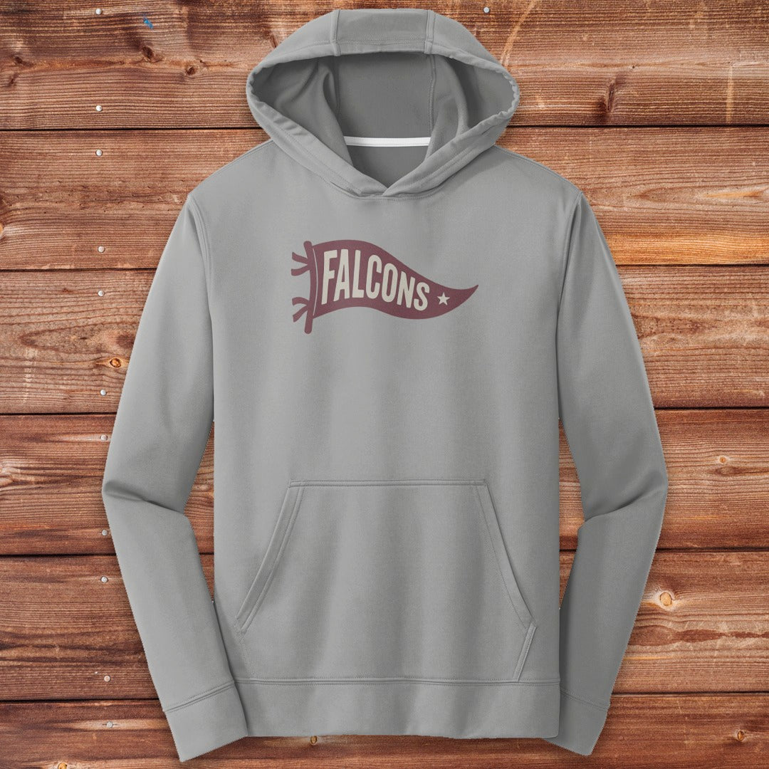 Adult - Vintage Falcons Pennant | FCSP-2025