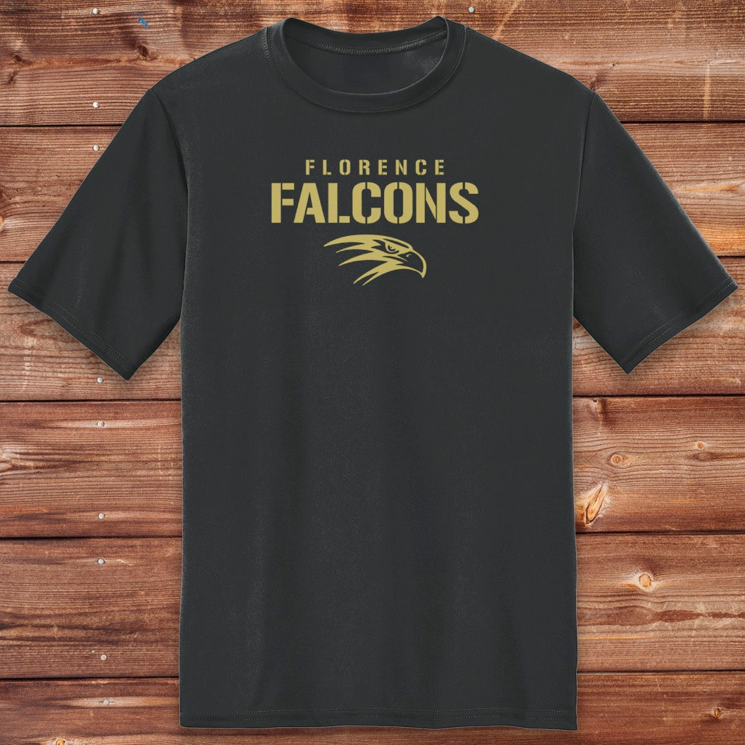 Adult - Golden Stencil Falcons | FCSA-026G