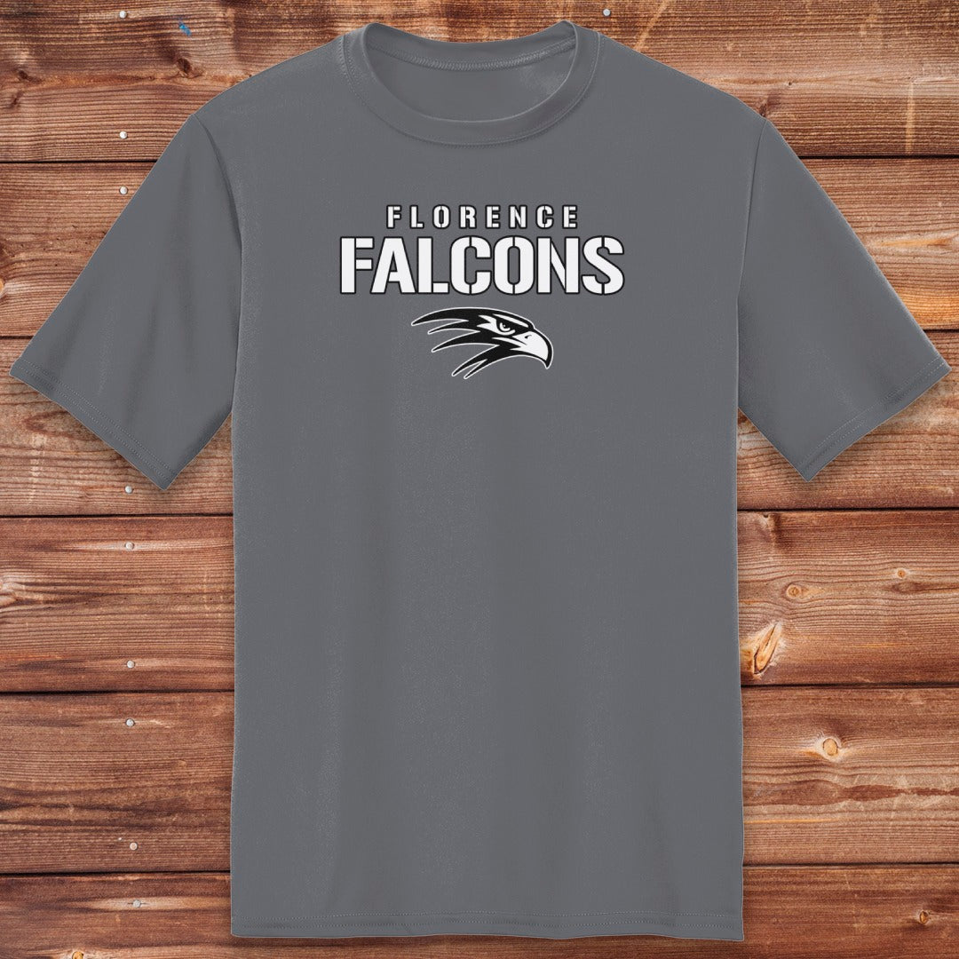 Adult - Black & White Stencil Falcon | FCSA-026BW