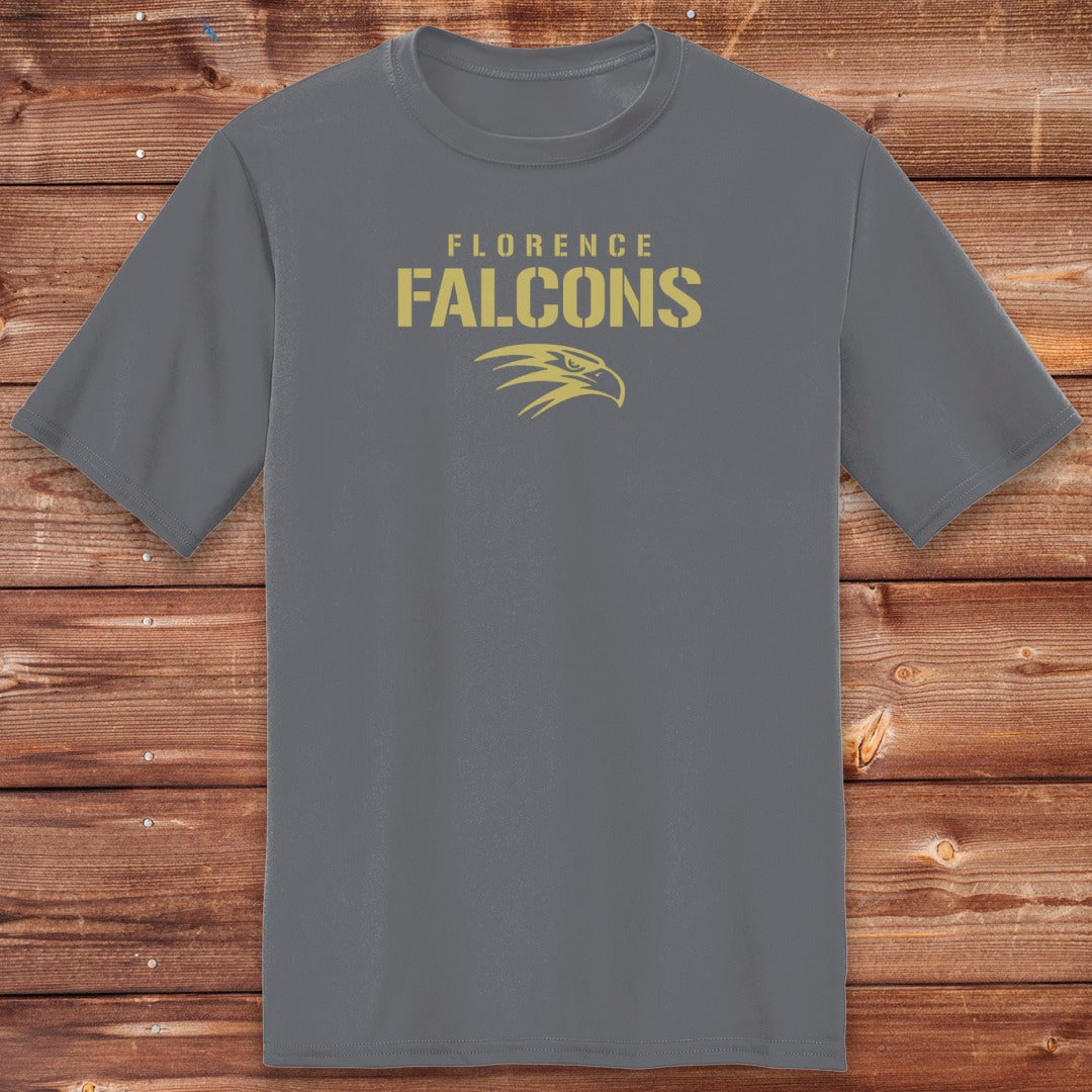 Adult - Golden Stencil Falcons | FCSA-026G