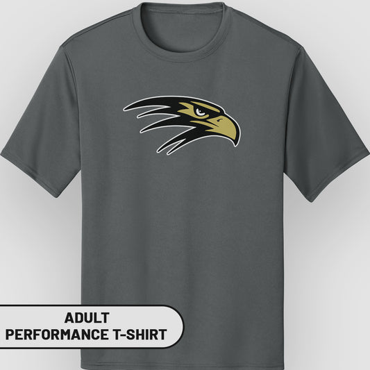 Adult Performance T-Shirt  Falcon Head | FCS-001