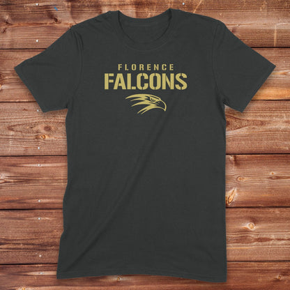 Adult - Golden Stencil Falcons | FCSA-026G