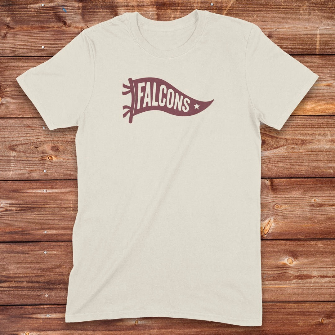 Adult - Vintage Falcons Pennant | FCSP-2025