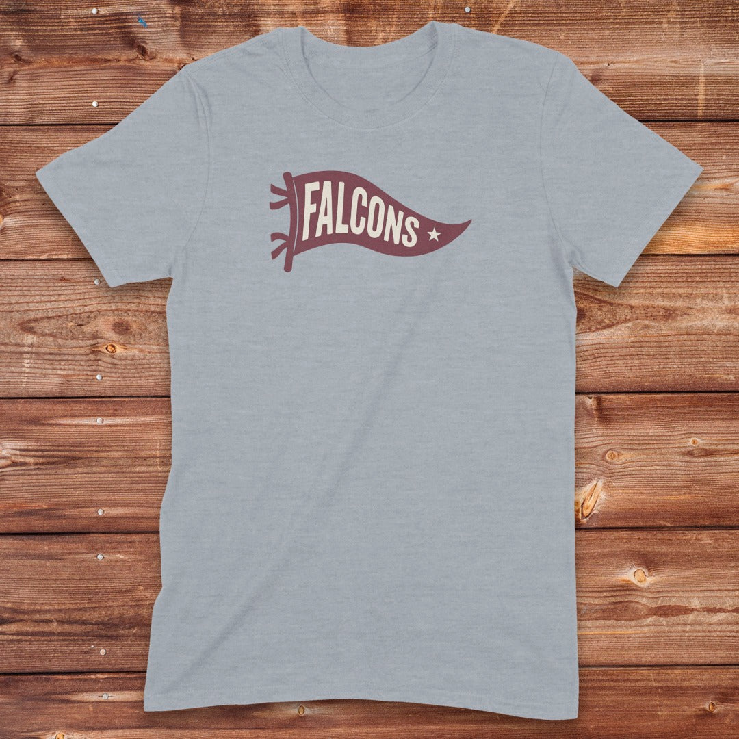 Adult - Vintage Falcons Pennant | FCSP-2025